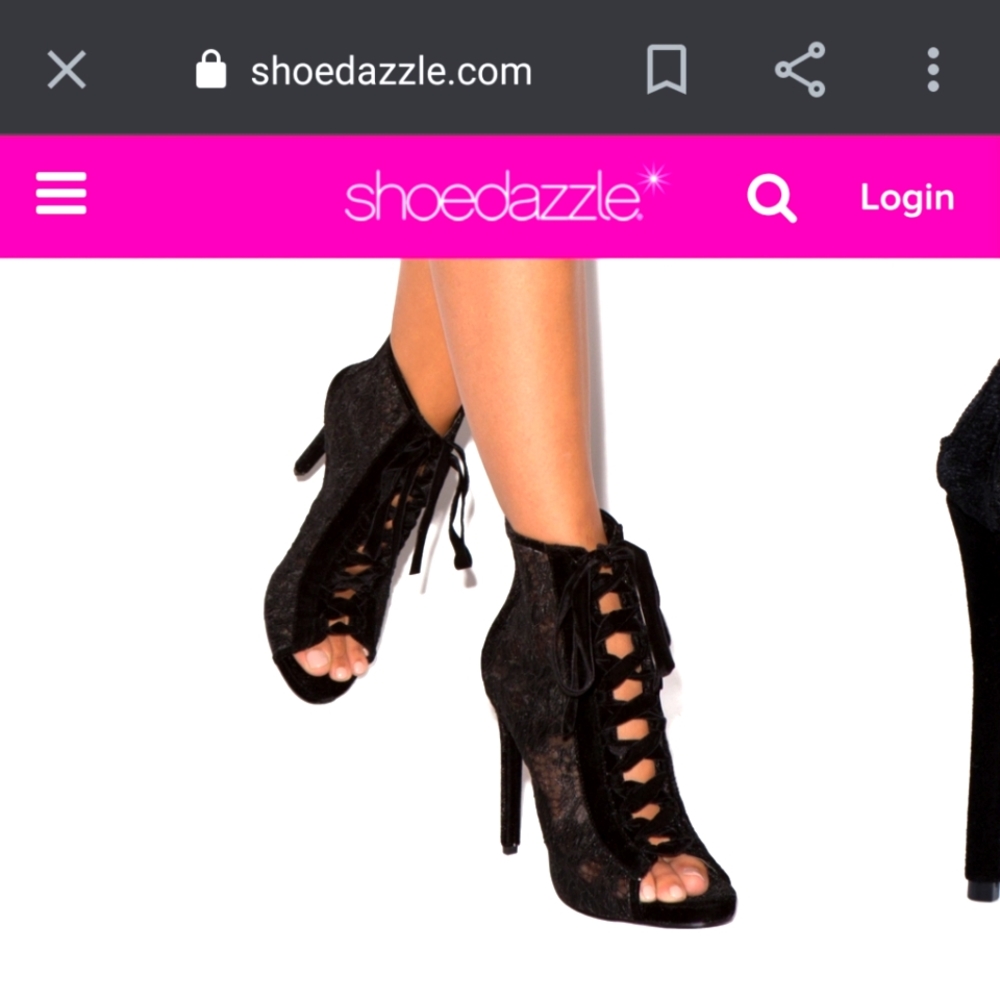 Velvet Black Booties